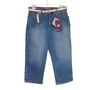 New Gloria Vanderbilt Amanda Classic Fit Capri Jeans Size‎ 6